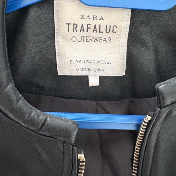 Zara Leather Jacket - Picture 4 of 4